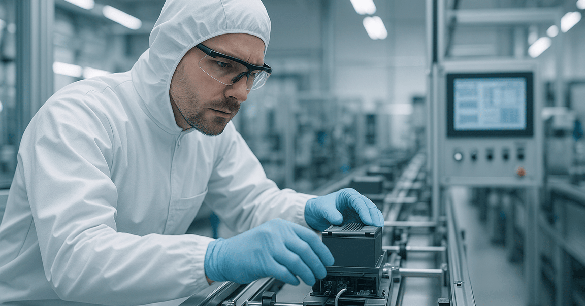 Precision in high tech lab