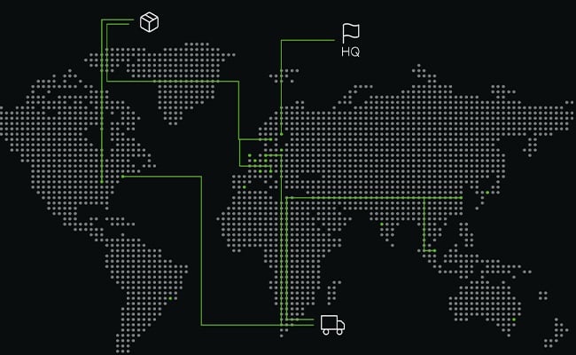 Map about Piab Group