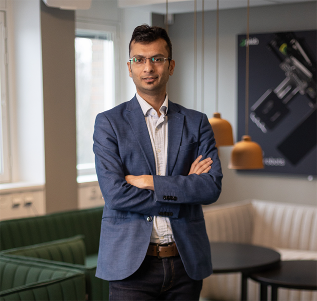 Girish Agarwal, Chief Digital and Information Officer, Piab Group