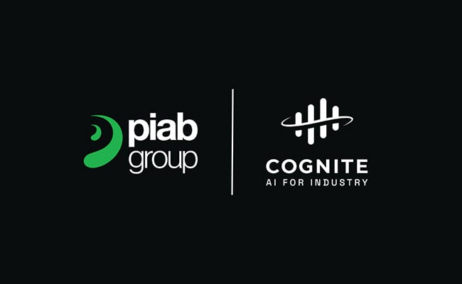 Piab Group and Cognite logos