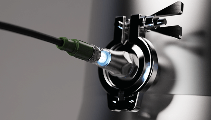 Batch volume sensor for vacuum conveying